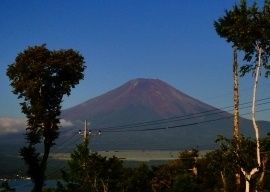 イゾラーナから今朝の富士山 富士山.jpg