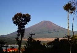 イゾラーナから昨日の富士山 富士山.jpg
