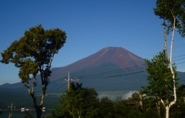 イゾラーナから見た富士山 イゾラーナから見た富士山